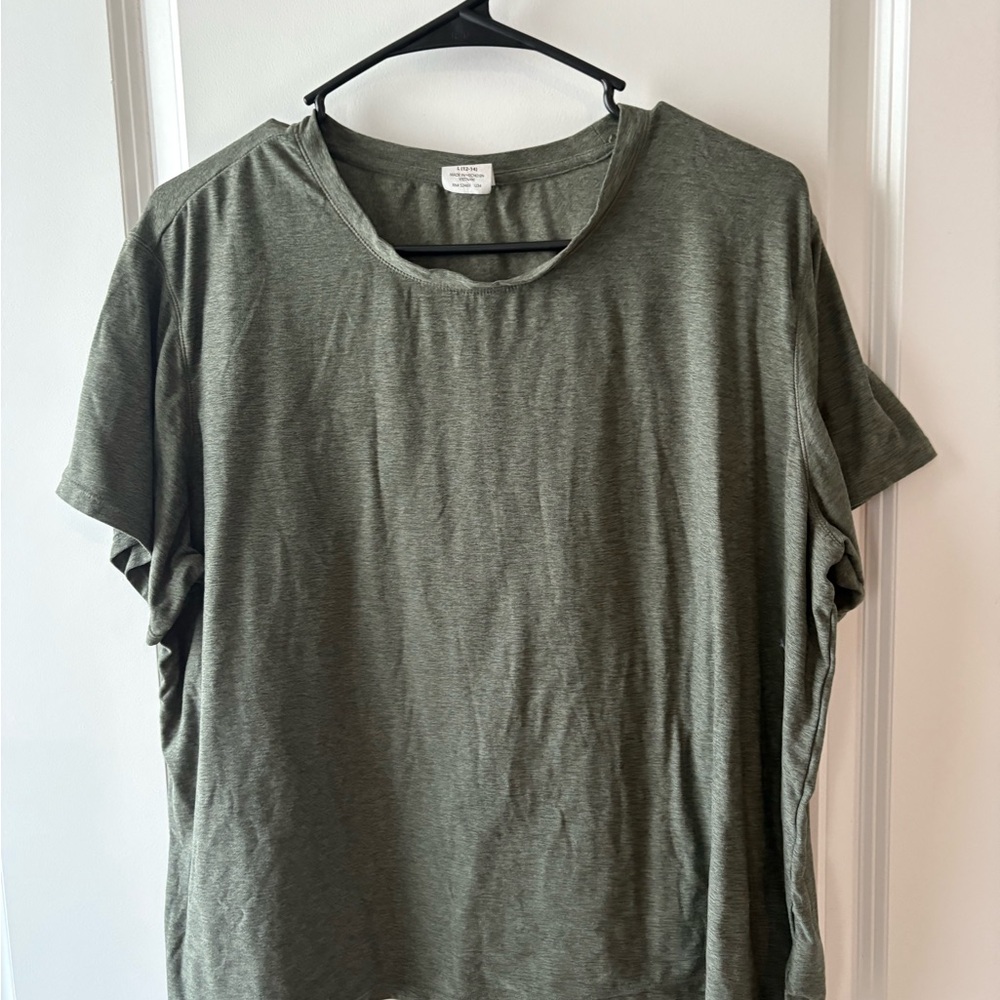 Olive Green Women's Active Tee